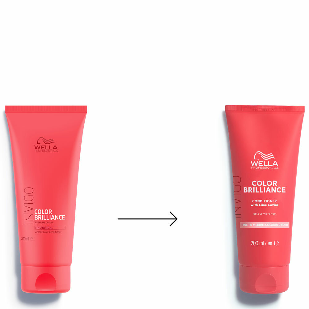 Бальзам-уход Wella Color Brilliance Professionals, для нормальных и тонких волос, 200 мл — фото 1