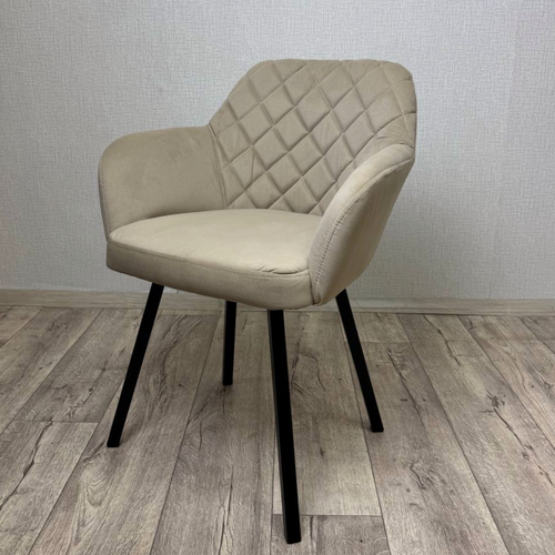 Изображение товара Стул FitBest, для клиента, велюр, ножки, бежевый, регулировка высоты