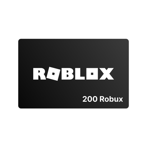 Подарочная карта Roblox 200 Robux Пополнение счета для РФ и СНГ Оплата игровой валюты цифровой код 1289900₽
