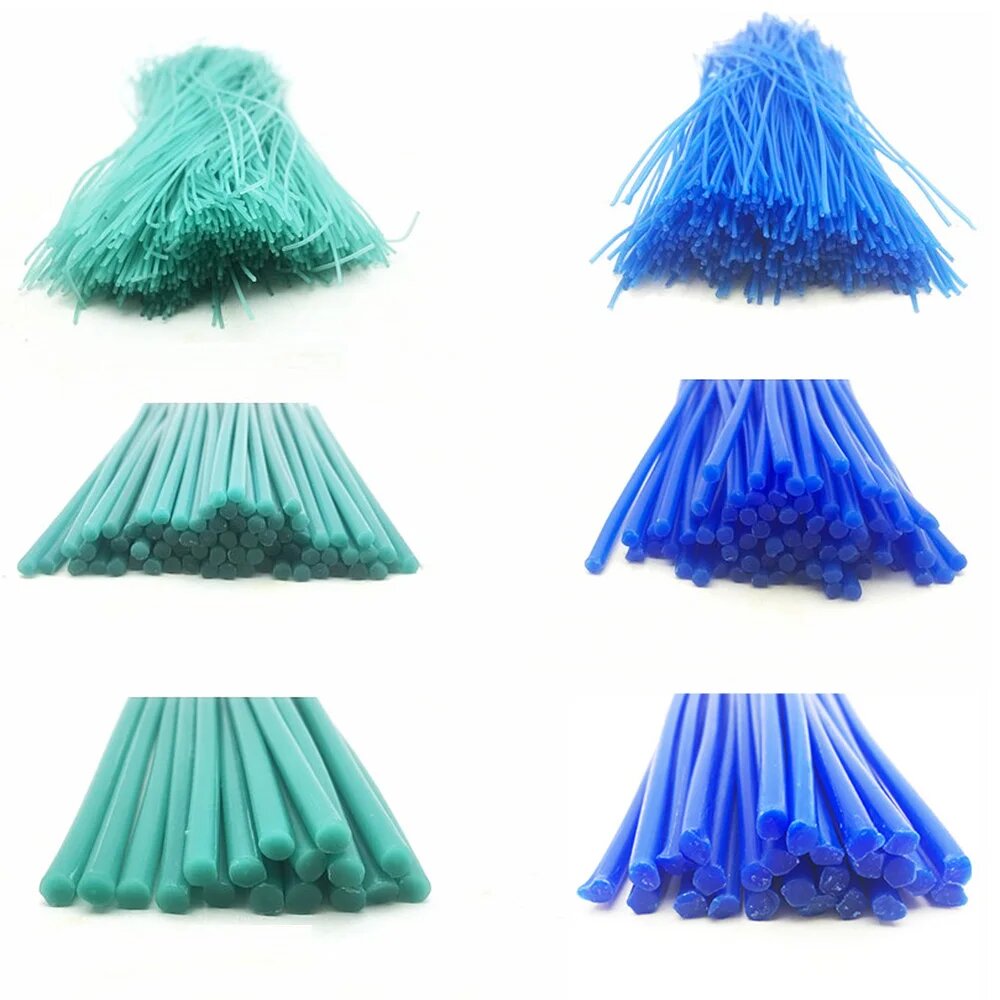 Восковые полоски для литья ювелирных изделий, blue 2mm
