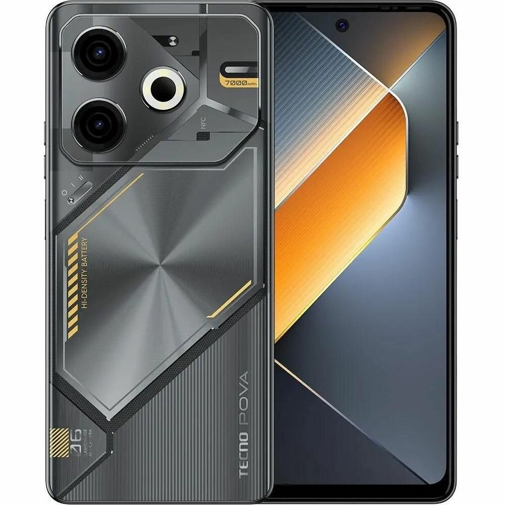 Смартфон Tecno Pova 6 Neo 8/256Gb, черный