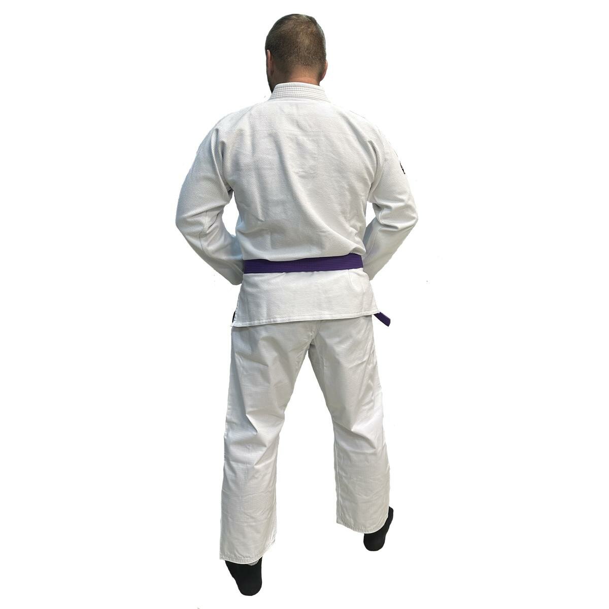 Кимоно для джиу-джитсу FIGHTEXPERT FIGHTEXPERT COMPET1T1ON 2.0, размер A2, белый — фото 1