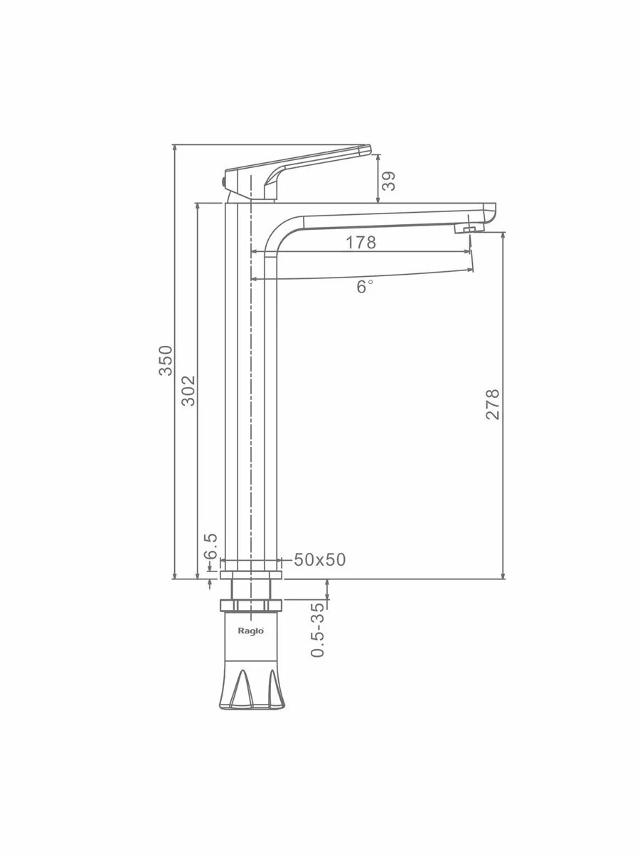R51.15.03 Смеситель для раковины — фото 1