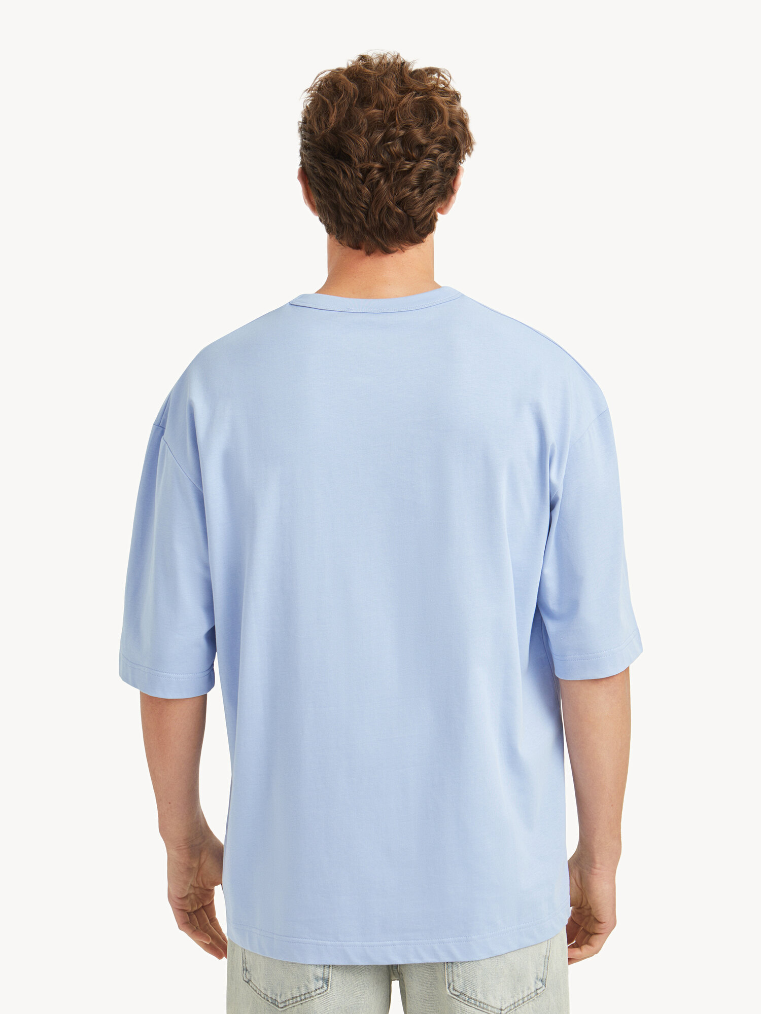 Футболка MUTED OVERSIZE, размер 2XL-3XL, голубой — фото 1