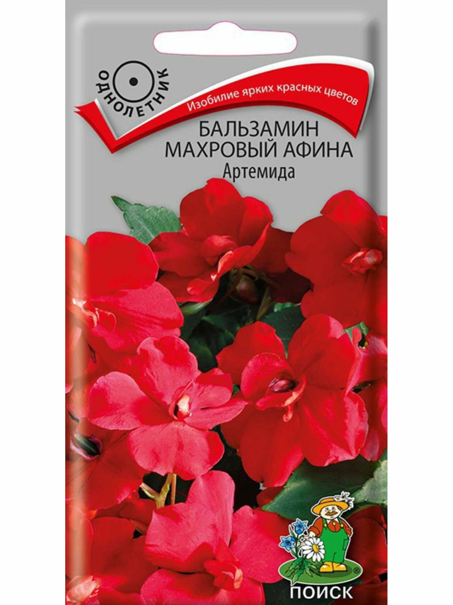 Семена цветов бальзамин махровый Афина Артемида