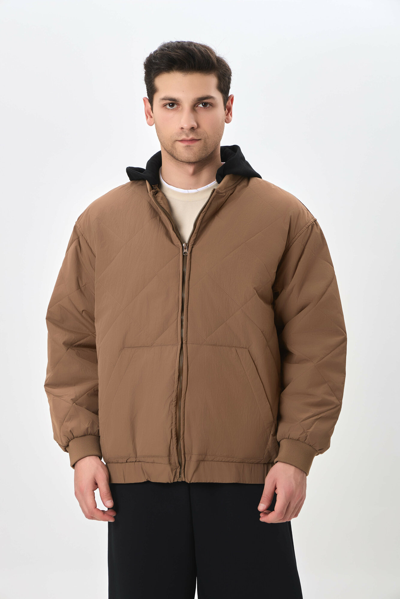 Куртка сноубордическая TERRA PRO, размер S, brown — фото 1