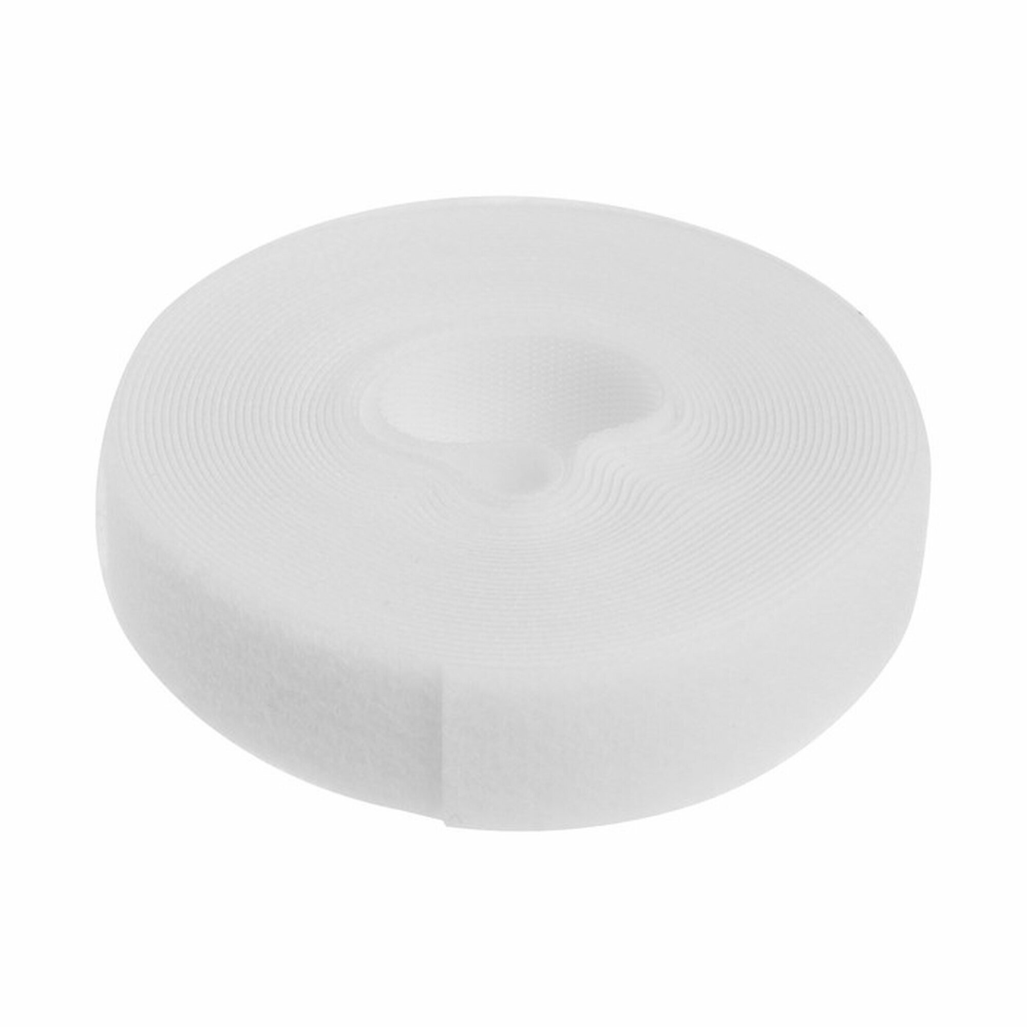 Лента-липучка для проводов 5000Х20Х15 мм тундра цвет белый 1 шт.