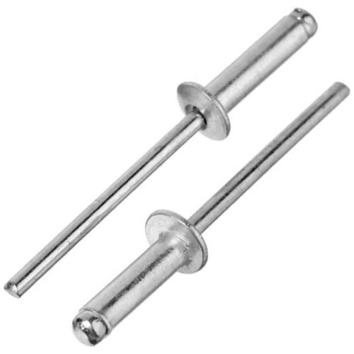 Заклёпки вытяжные тундра krep, алюминий-сталь, 3.2 х 12 мм, 50 шт., TUNDRA