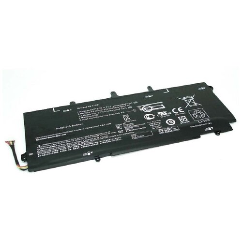 Аккумуляторная батарея для ноутбука HP Elitebook 1040 G1 (BL06XL) 11.1V 42Wh клавиатура для ноутбука hp elitebook folio 1040 g1 1040 g2 черная рамка серая с подсветкой