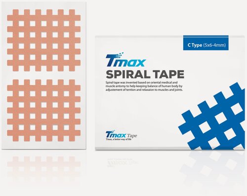 Изображение товара Кросс-тейп Tmax Spiral Tape Type C, бежевый