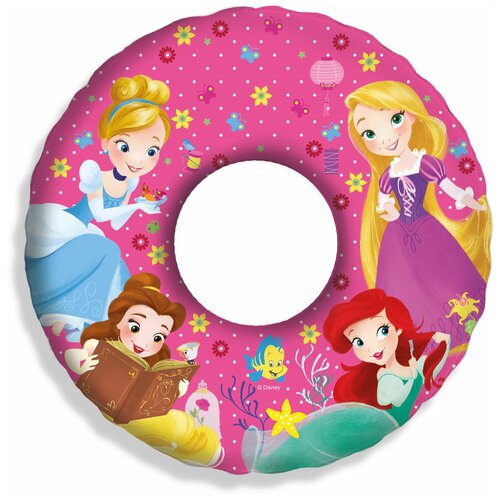 Круг «Принцессы» надувной, 60 см, ND PLAY круг надувной nd play для плавания парк юрского периода 60 см