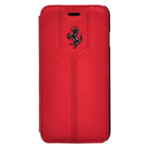 Кожаный чехол книжка для iPhone 6 / 6S Ferrari Montecarlo Booktype Red (FEMTFLBKP6RE)