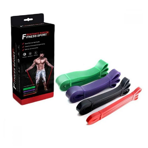 фото Резиновые эспандеры hip resistance band , набор фитнес петель для тренировок, резинки для фитнеса китай