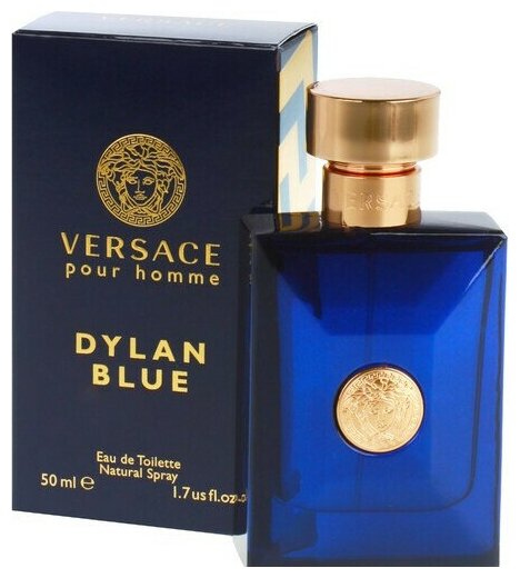 Туалетная вода Versace Versace Pour Homme Dylan Blue 50