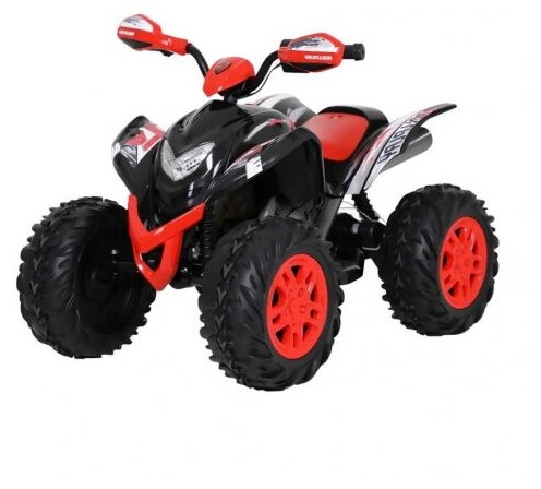 Электроквадроцикл Rollplay Powersport ATV MAX 12V, Black/Red