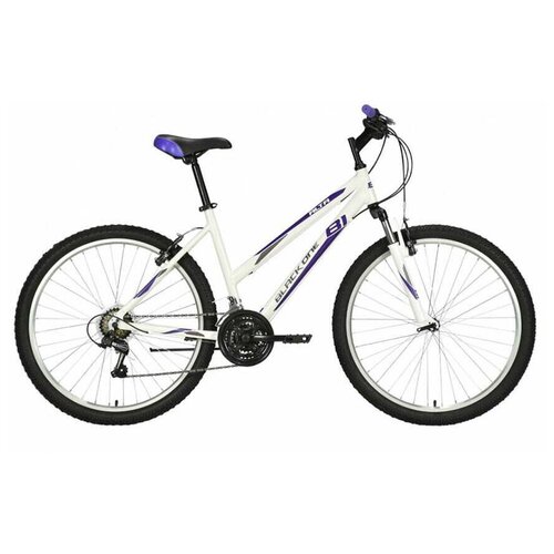 Велосипед Black One Alta 26 Alloy белый/фиолетовый/серый 2020-2021 042301 XS(14,5