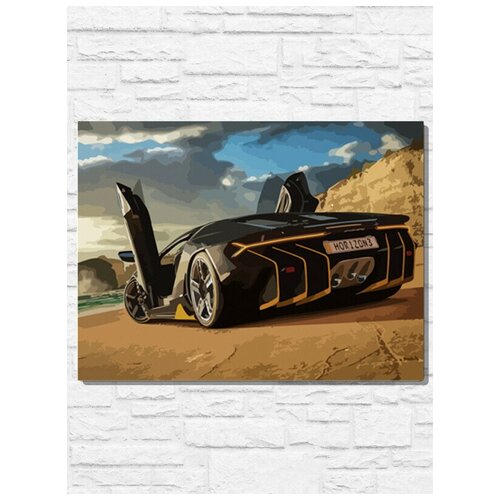 картина по номерам на холсте игра forza horizon 3 ps xbox pc switch 11131 г 60x40 Картина по номерам на холсте игра Forza Horizon (PS, Xbox, PC, Switch) - 9751 Г 30x40