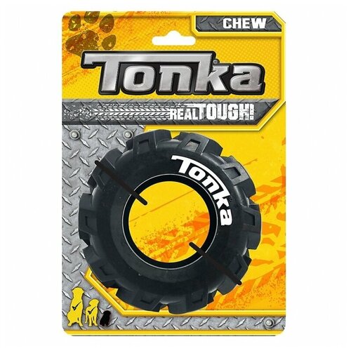 Игрушка для собак Tonka шина, черная 12,7 см