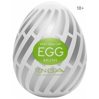 Tenga мастурбатор-яйцо Brush (EGG-015), белый