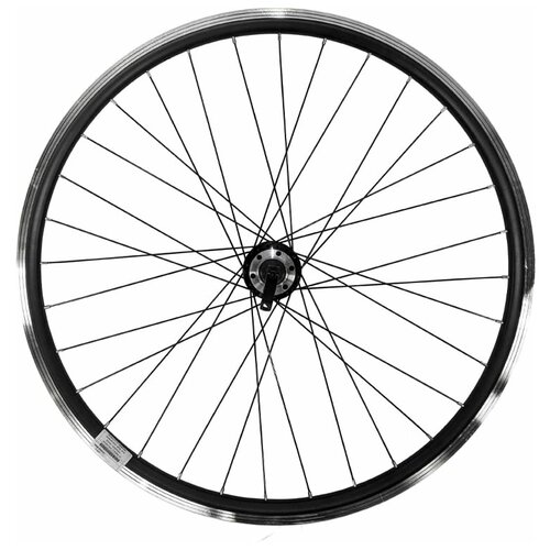 фото Колесо велосипедное 29" переднее в сборе velrosso двойной алюминиевый обод, алюминиевая втулка, промподшипники, эксцентрик, disk