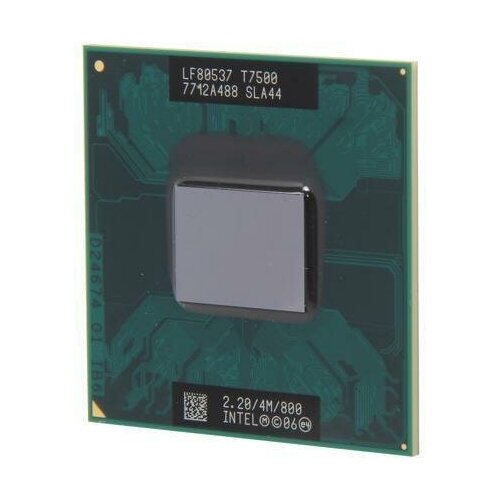 Процессор для ноутбука Intel Core2Duo T7500 (2,2 ГГц, LGA 478, 4 Мб, 2 ядра)