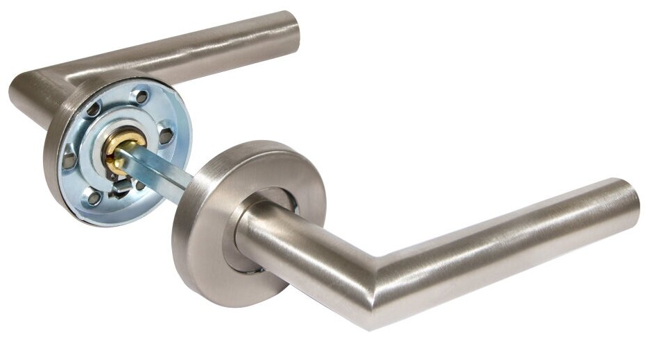 фото Ручка Fuaro (Фуаро) раздельная R. DSS201-0204/19 (INOX 201) BLACK черный , нержавеющая сталь