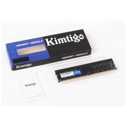 Модуль памяти DDR 4 DIMM 16Gb PC25600, 3200Mhz, KIMTIGO (KMKUAGF683200) (retail) модуль памяти ddr 4 dimm 8gb pc25600 3200mhz kimtigo kmku8g8683200 retail