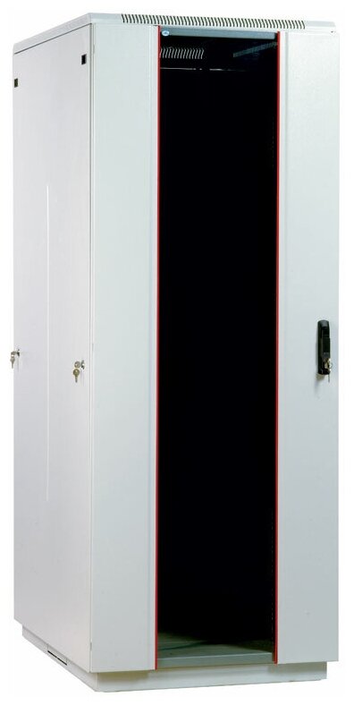 Шкаф коммутационный ЦМО (ШТК-М-42.8.8-1ААА) напольный 42U 800x800мм пер. дв. стекл задн. дв. стал. лист 2