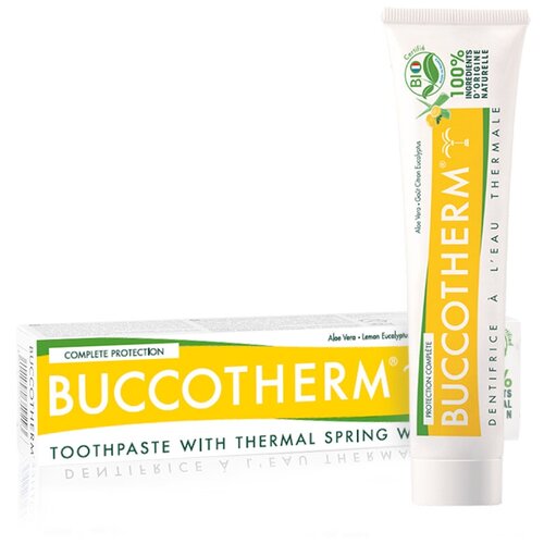 Купить Зубная паста BUCCOTHERM Комплексная защита, вкус лимон с термальной водой, 75мл, Зубная паста