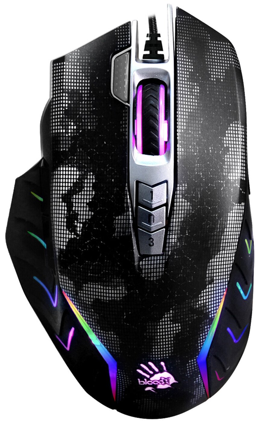 Мышь проводная A4TECH J95S серый USB - фото №17