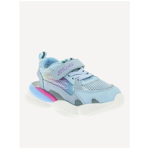 фото Полуботинки kenka, ж цвет голубой, размер 29