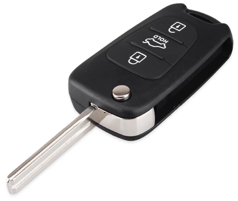 Комплект корпус выкидной ключ Hyundai/ключ Hyundai/выкидной ключ хендай+ подарок