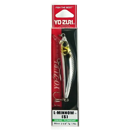 Воблер Yo-Zuri L-MINNOW 66S Special color F1168-MSBL , 66мм, 7,0г.
