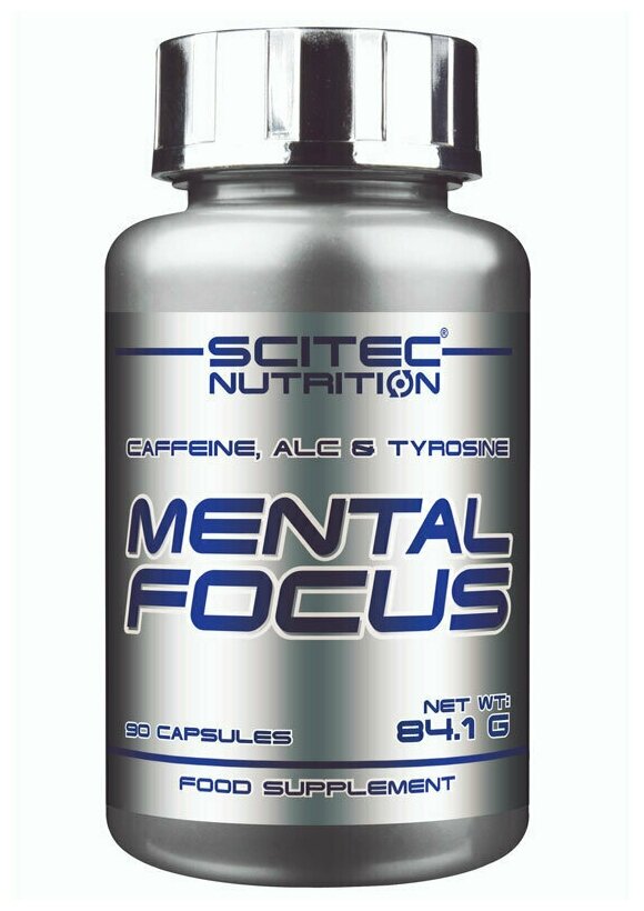 Scitec Nutrition Mental Focus 90 капсул