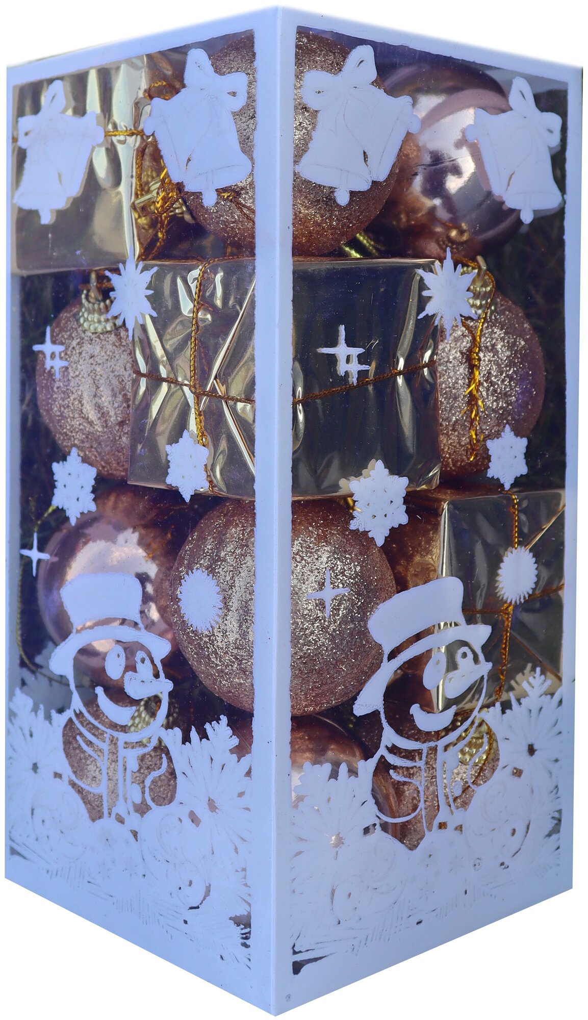 фото Набор елочных шаров Bikson DC11943, 5 см, 16 шт.