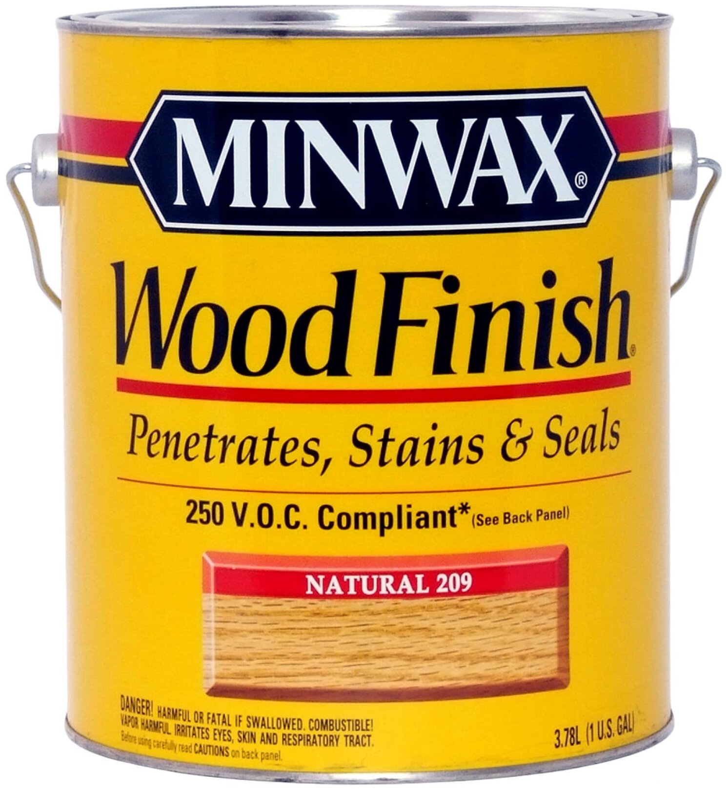 Морилка Minwax Wood Finish 209 Натуральный 3,785 л