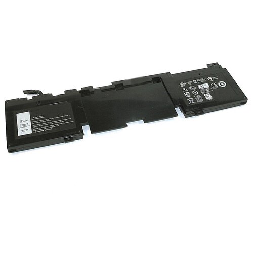 Аккумуляторная батарея для ноутбука Dell Alienware 13 R1 14.8V 51Wh 2P9KD