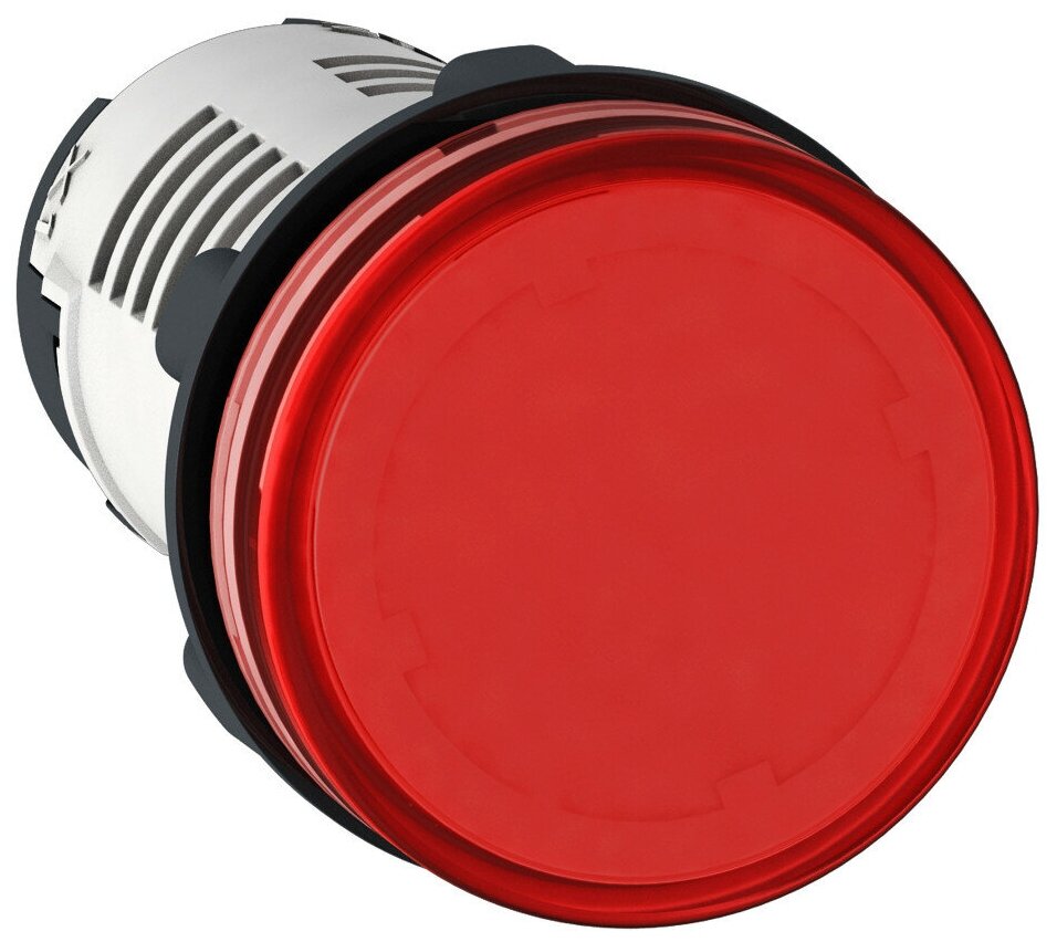 Лампа сигнальная 22мм 230В LED красн. SchE, SCHNEIDER ELECTRIC XB7EV04MP (1 шт.)