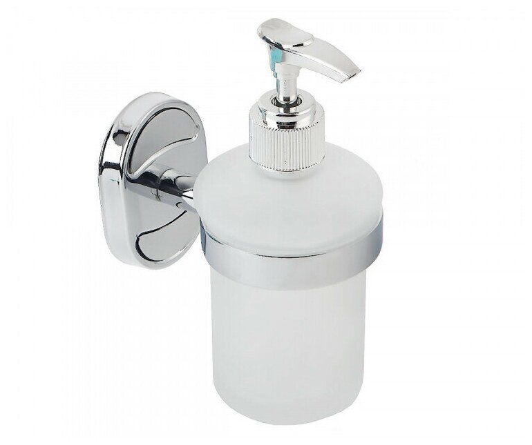 Дозатор жидкого мыла (P 2927) / диспенсер для мыла / диспенсер механический / дозатор подвесной / дозатор в ванной