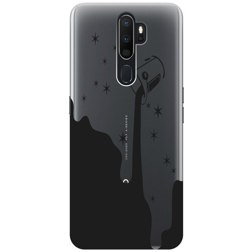 Силиконовый чехол с принтом Magic Paint для Oppo A5 (2020) / A9 (2020) / Оппо А5 2020 / А9 2020 силиконовый чехол с принтом magic paint для oppo a5 2020 a9 2020 оппо а5 2020 а9 2020