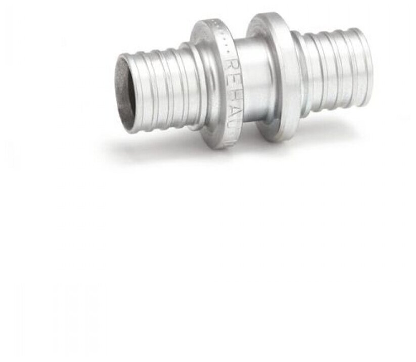 RauTherm S 12503171002 Муфта соединительная равнопроходная (20 мм, оцинкованная латунь) REHAU - фото №1