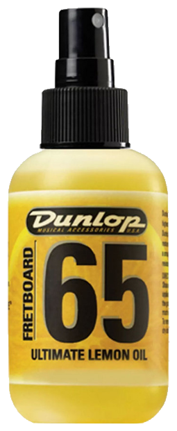 Лимонное масло Dunlop 6554 Fretboard Ultimate Lemon Oil для ухода за накладкой грифа