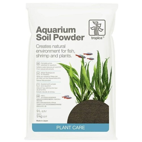 Tropica Aquarium Soil Powder Грунт почвенный (мелкие гранулы) 9 л (9 кг)