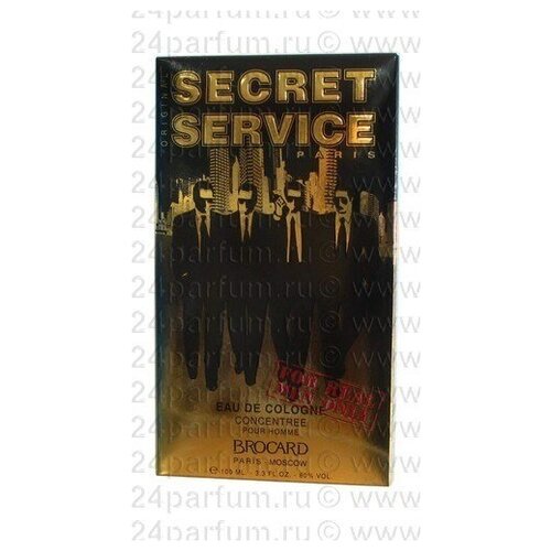 Brocard men Secret Service - Original Одеколон 100 мл. (спрей) brocard secret service одеколон 100 мл для мужчин