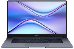 15.6" Ноутбук HONOR MagicBook X 15BBR-WAH9 1920x1080, Intel Core i5 10210U 1.6 ГГц, RAM 8 ГБ, DDR4, SSD 512 ГБ, Intel UHD Graphics, Windows 10 Home, 5301AAPN, космический серый