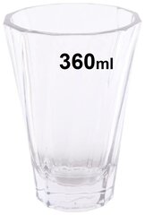 Urban Glass 360ml Twisted Latte Glass