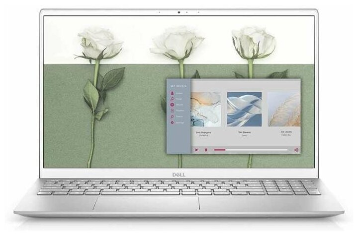 Ноутбук без сумки DELL Inspiron 5502-0318 Core i5-1135G7 15.6-FHD A-G LED WVA 8GB (1x8G) 512GB SSD NV MX330 (2GB GDDR5) Windows 11 Platnum silver 1,7kg ( дисплей ЖК, LCD, Full HD )