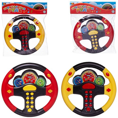 Руль музыкальный ABtoys на батарейках PT-00419 419₽