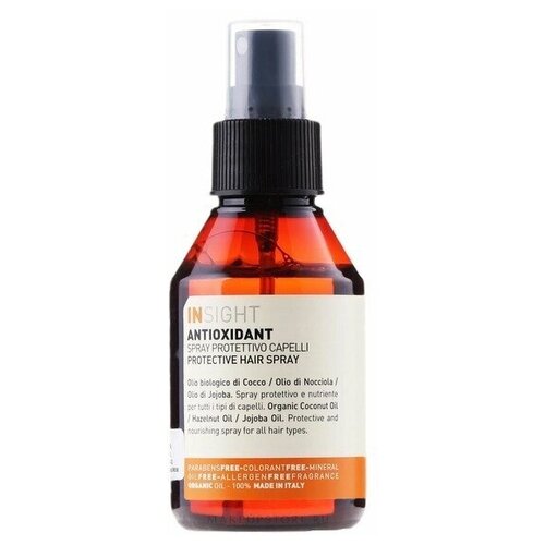 Insight Antioxidant Rejuvenating Spray - Спрей антиоксидант защитный для перегруженных волос, 100 мл insight кондиционер антиоксидант antioxidant rejuvenating для перегруженных волос 900 мл