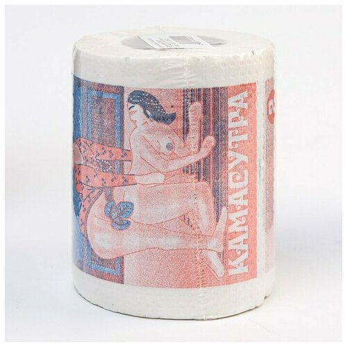 Купить Сувенирная туалетная бумага Позы любви-камасутра , 9, 5х10х9, 5 см, микс./В упаковке шт: 1, Русма, разноцветный
